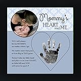 Baby Child Keepsake Handprint Frame with Poetry - Mommy, Daddy, Grandma or Grandpa (Mommy) by The Gr