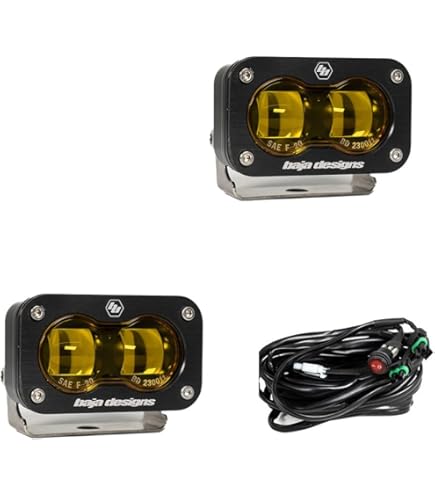 BajaDesigns S2 Proシリーズ LED ドライビングコンボライト Amazon | BajaDesigns 正規品 S2 Proシリーズ LED ドライビング