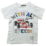 《春夏対応》 nico hrat(ニコフラート) 製品洗い加工済み 42/2天竺F1半袖Tシャツ 130cm /OW NO.B-270102