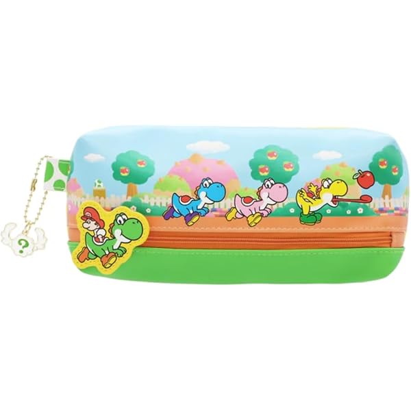 Amazon | [ジェラート ピケ] スーパーマリオ ヨッシー柄ビニールポーチ