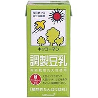 キッコーマン飲料 調製豆乳 1L&times;6本