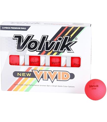 Amazon | 19 VIVID XT AMT DZ GR | ボルビック(Volvik) | ゴルフボール