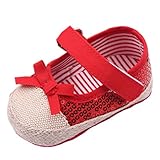 (ラボーグ) La Vogue ベビーシューズ キャンバスシューズ ズック 帆布シューズ フォーマル靴 赤ちゃん 新生児 出産祝い 歩行サポート ソフトソール 可愛い (11cm, レッド)