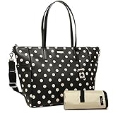 (ケイトスペード) kate spade バッグ アウトレット WKRU3437 286 BRIGHTWATER DRIVE ADAIRA BABY BAG マザーバッグ BLK/DCOBGE [並行