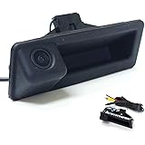 Officek BMW専用 CCD バックカメラ トランクオープナー交換 ガイドライン有り E60 E61 E82 E88 E90 E91 E92 E93 ３シリーズ 5シリーズ Ｘ1 Ｘ3
