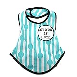 bibsy MY MOM IS CUTE 2wayビブ ブルー(BL) ONE(60-90cm)