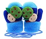 ラブリーベビーニット手袋ハングネック暖かい手袋