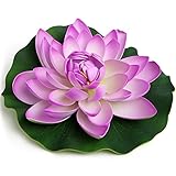 Bestフローティング花や結婚式の4のセット – プール – Holidays – Aquarium – ウェディングデコレーション – ホットTubs – Extra Large – 11インチ各 