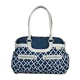 JJ Cole Satchel Diaper Bag, Navy Arbor by JJ Cole