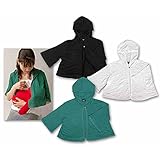 6214 一枚あればとっても便利 授乳 もしやすいふんわりボレロ☆.。゜:夏におすすめ <br/> 敏感肌 【ローズマダム rosemadame マタニティー】 M-L Bグリーン