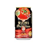 アサヒ 贅沢搾り プレミアム トマト 350ml 缶 24本×2ケース (48本)