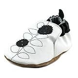 Robeez Pretty Petal ベビー 米国 18-24 Months ホワイト ローファー [並行輸入品]