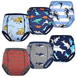 [MooMoo Baby] コットン トレーニングパンツ 吸水性 幼児 トイレトレーニング 下着 赤ちゃん 吸水パンツ 男の子 大きいトレーニングパンツ 140
