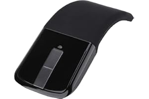 マイクロソフト マウス、ワイヤレス アーク マウス タッチ シン ポータブル フォールディング オプティカル マウス レシーバー