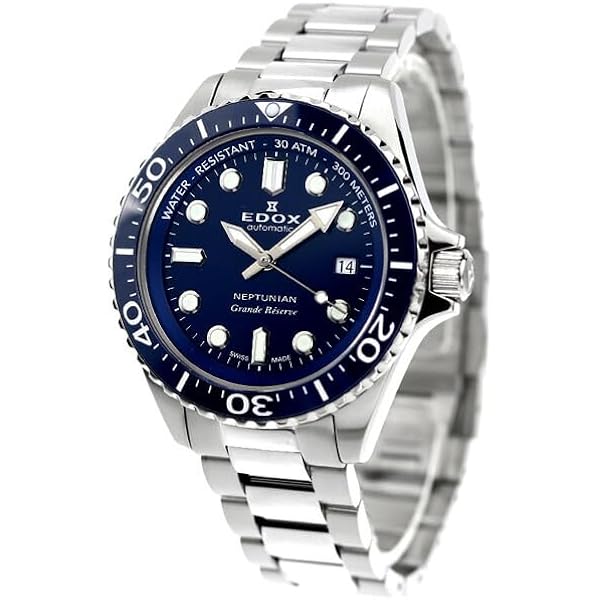 Amazon | [エドックス]EDOX スカイダイバー ネプチュニアン