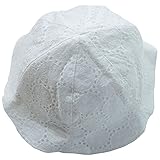 《初夏盛夏対応》(日本製) Pample Mousse(パンプルムース) 60ローンレースUVカット帽子 44cm/OW NO.DP-82602