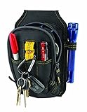 Custom Leathercraft 1504 多目的キャリーオールツールポーチ、9ポケット [並行輸入品]