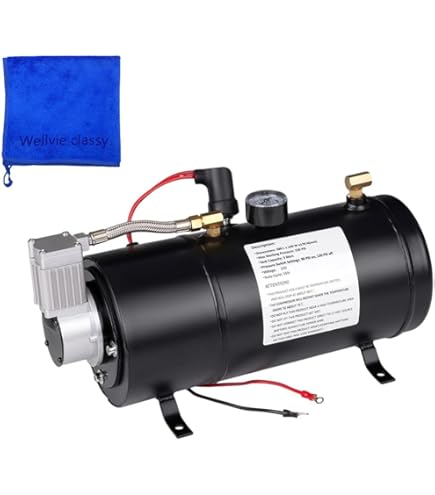 エアーコンプレッサー24V Amazon | エアータンク &コンプレッサーセット 24V用 | エアコンプレッサー
