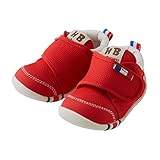 ホットビスケッツ(MIKIHOUSE HOT BISCUITS) ファーストベビーシューズ (70-9316-262) 12.5cm 赤（02）