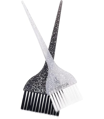 Vellen Hair Glam Big Brush Set, Glitter Brush Set With For Smooth Application, Perfect For Hair Coloring And Balayage, Reusable And Washable – Purple