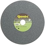 Norton Gemini Bench and Pedestal Abrasive Wheel Type 01 Straight Silicon Carbide 1 Arbor 7 Diameter 