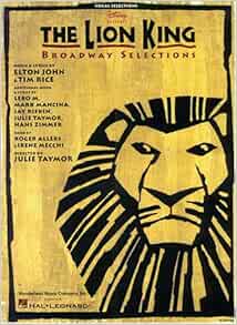 ボーカルセレクション ミュージカル版 ライオン キング The Lion King Broadway Selections 本 通販 Amazon ボーカルセレクション ミュージカル版 ライオン キング The Lion King Broadway Selections 本 通販 Amazon