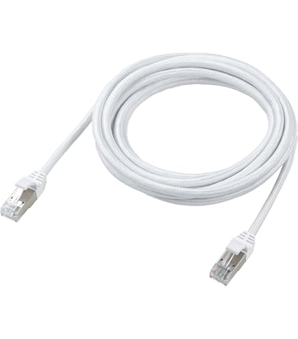 Lan フラット ケーブル Cat8 40Gbps 2000MHz 3m CAT.8 フラットLANケーブル、高速40Gbps/2000MHz高速転送に対応した