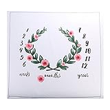 oenbopo ベビー毛布 新生児 写真撮影 小道具 柔らかい 敷物 コットン 可愛い　3パタン可選択　 (03)