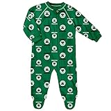 新生児NBA Celtics Sleepwear All Over Print Zip Upカバーオール グリーン