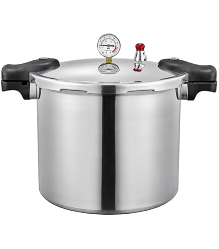 や*き様 【25L】 圧力鍋 大容量 業務用調理 ガスレンジ対応 アルミ 家庭用 Amazon｜圧力鍋 業務用 大容量 圧力計付き アルミ合金 家庭用 気密性が