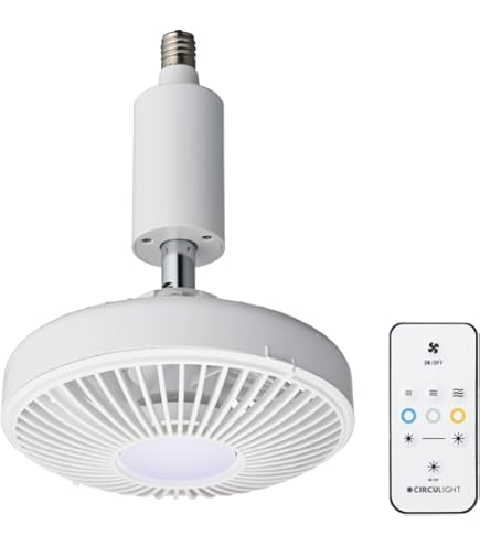 Amazon | 大光電機(DAIKO)LEDシーリングファン LED電球4.2W(E17)×3灯