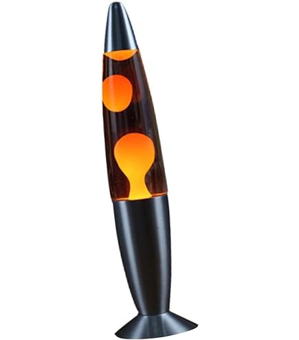 Amazon.co.jp: レトロ ロケット ラバランプ グリーン/レッド