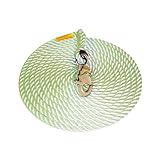 3M DBI-SALA 1202794 Vertical Systems, 5/8-Inch Polyester Polypropylene, 50-Foot Rope Lifeline, with 