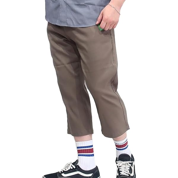 Amazon | 凄楽 メンズ パンツ ストレッチ ゴルフ スラックス