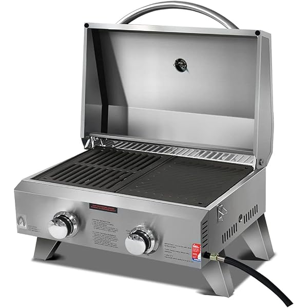 Grillz Portable Gas BBQ Stove Grill : Amazon.com.au: Garden