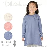 (ラポシェビスキュイ) La poche biscuit横編みチュニック/ 春 チュニック 100 ピンク