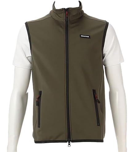 ブリーフィングゴルフ MS WIND VEST ベスト サイズL 新品 オリーブ ブリーフィング ゴルフ ウェア メンズ ハイブリッドダウンベスト