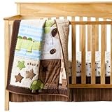 Circo Neutral 3pc Chomps Crib Set by Circo