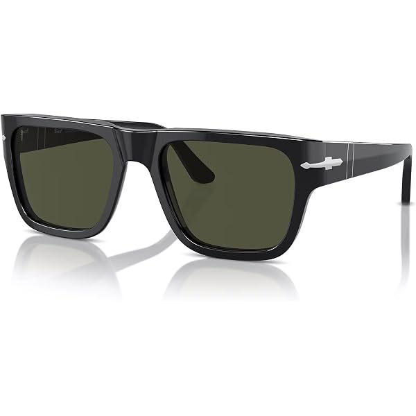 Amazon | Persolブラックサングラス眼鏡ケース + eSHADES