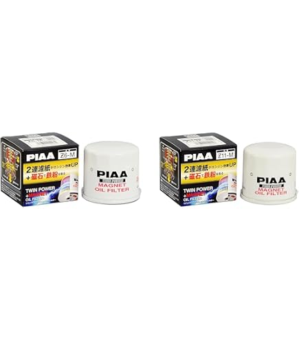 Amazon | PIAA オイルフィルター ツインパワー+マグネット 1個入