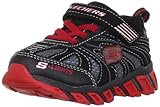 [スケッチャーズ] SKECHERS Pillar-Ignus 90406N BKRD (Black Trubuck/ Charcoal Mesh/ Red Trim/11.0)