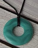 Teethease Original Pendant Toy, Green Marble by Teethease [並行輸入品]