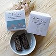 桜の「ありがとう」ボックスのプチギフト（クランチチョコ2本入り）1個【結婚式 プチギフト 春婚 ホワイトデー お礼ギフト 送別会 プレゼント SAKURA 感謝】hf-1321