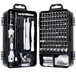 ゴシェール(Gocheer)【最新版】121 in 1 精密ドライバーセット 磁気ドライバー 101種ビット 滑り止めハ… ゴシェール(Gocheer)【最新版】121 in 1 精密ドライバーセット 磁気ドライバー 101種ビット 滑り止めハ…