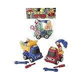 組み立て建設車 【12個セット】 7534 ホビー エトセトラ おもちゃ その他のおもちゃ [並行輸入品]