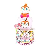 おむつケーキ アンパンマン ドキンちゃん 2段 出産祝い ベビーギフト タオル スタイ タンバリン ぬいぐるみ anpanman14_15