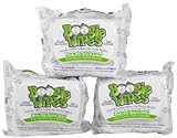 Boogie Wipes Gentle Saline for Stuffy Noses Simply Unscented - 30 Count, 3 Pack by Boogie Wipes [並行輸