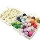 2 Set DIY Accessories Nursing Jewelry Freedom Combination Package Nature Wooden Organic Baby Teether