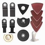 BABAN 41 Pcs Oscillating Multi Tool Saw Blade accessories Set For Fein Multimaster Oscillating Saw B