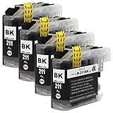 Mt.Smile インク LC211BK (ブラック BK ×4)(対応機種) DCP-J968N DCP-J963N DCP-J962N DCP-J767N DCP-J762N DCP-J567N DCP-J562N MFC-J887N MFC-J880N MFC-J990 互換インク brother用 ブラザー用 【365日保証】サービス